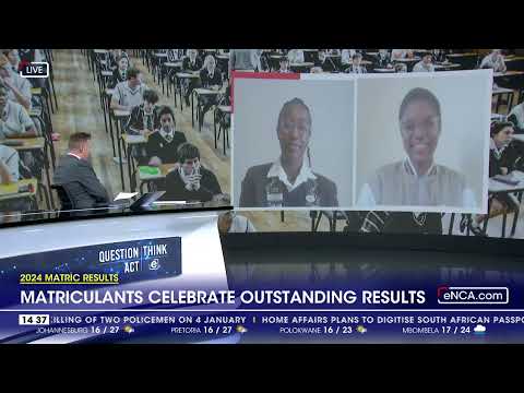 Matriculants celebrate outstanding results
