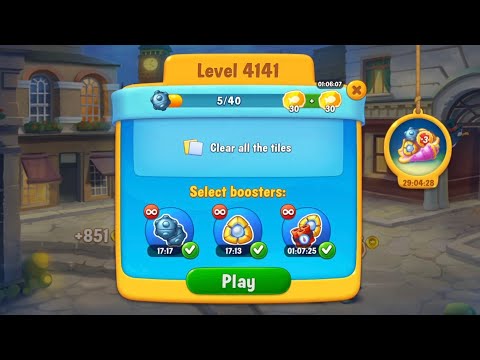 Fishdom Easter Rushes, Win Strikes Level 4141 - 4147, Using FREE Power Ups