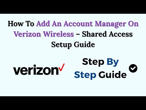 Add Account Manager Verizon App