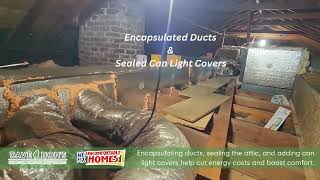 Watch video: Cool Summers, Lower Bills: Middletown, NJ Attic Fix
