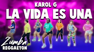 Download lagu La Vida Es Una by Karol G｜Zumba Fitness｜Choreo by HaiXia mp3