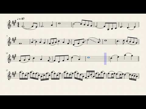 Song of a caged bird - SHEET MUSIC