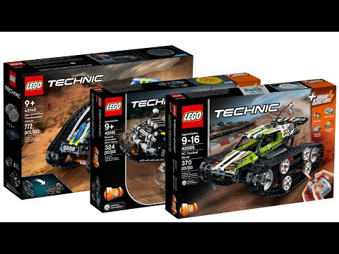 All LEGO Technic Tracked Racers 2017 - 2022 CompilationCollection Speed Build