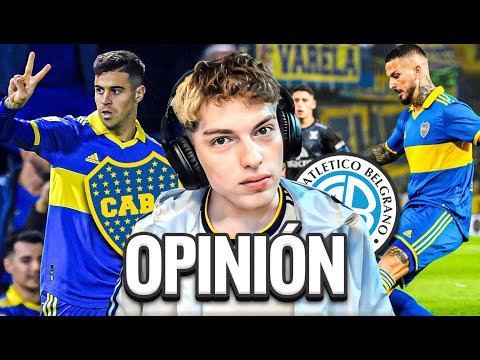 DAVOO XENEIZE OPINA DE BOCA 2 BELGRANO 0 (2023) - LIGA ARGENTINA (FECHA 16)