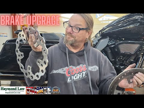 How to upgrade to Galfer Brakes on your Harley Davidson Touring Motorcycle