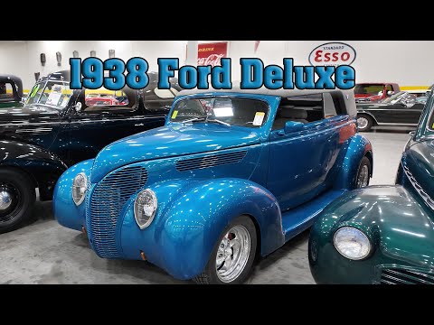 1938 Ford Deluxe Street Rod For Sale at Unique Classic Cars Mankato Minnesota