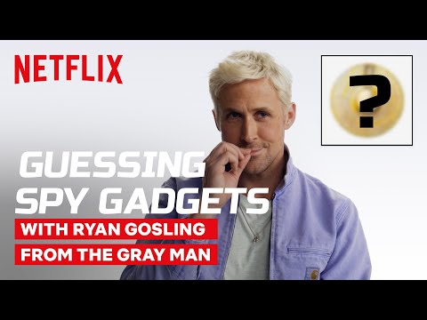 Thumbnail of the video: We Tested Ryan Gosling's Knowledge of Spy Gadgets