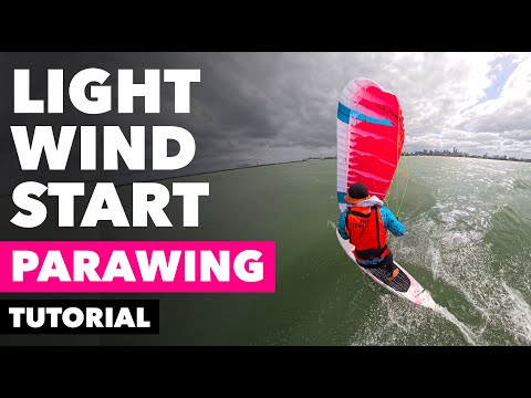 TUTORIAL: Light Wind Starts on a Parawing
