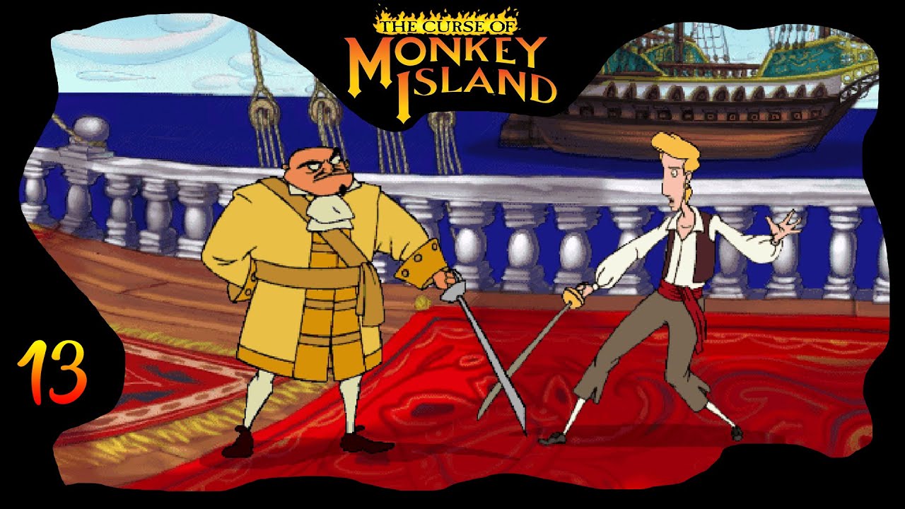#thecurseofmonkeyisland Folge13 - Kapitän Röchelieu, En Garde! #youtubestar #gameplay