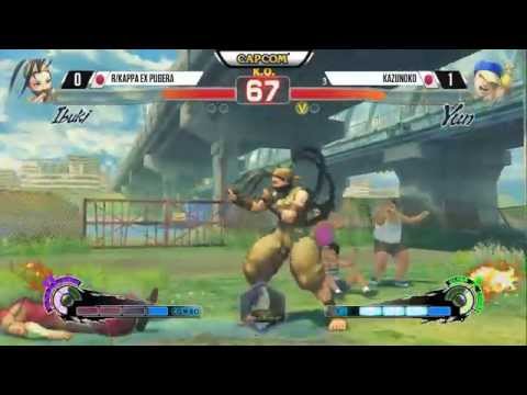 EX Pugera (Ibuki) vs Kazunoko (Yun) - Norcal Regionals 2015 #USF4