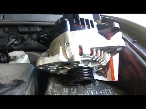 Alternator replacement - 2004 Hyundai Santa Fe 3.5L engine
