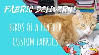 Fabric Review - Birds of a Feather Custom fabrics!