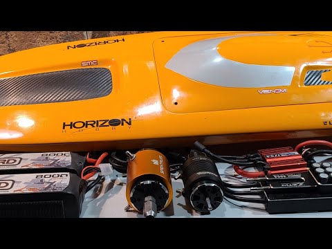 Re-re-rebuild Introduction/Teardown Deltaforce 35 - Spektrum 4685 1350kv, ZTW 200a - FE Rc Boat