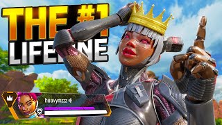 THE RANK #1 Lifeline in Apex Legends (30 KILLS and 8,400 Damage)