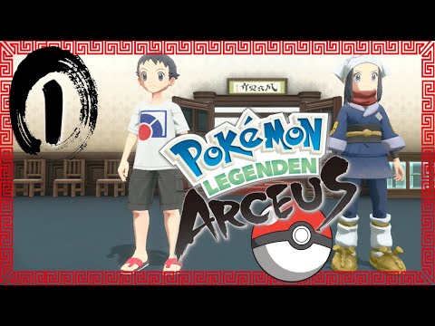 Pokémon LEGENDEN ARCEUS 💚01: Es ist ein Pokémon-Meister vom Himmel gefallen | Ankunft in Jubeldorf