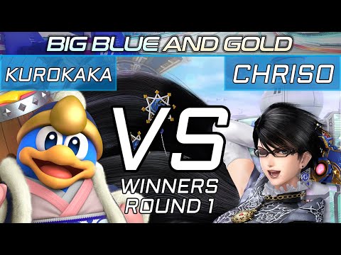 Kurokaka (King Dedede) vs Chriso (Bayonetta) - Big Blue and Gold #3 - Smash Ultimate WR1