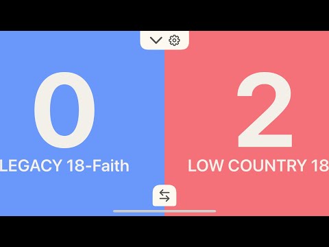 LEGACY 18-Faith Vs LOW COUNTRY 18 6/8/25 Charlotte, NC JVA CHALLENGE