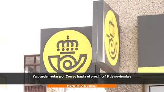 Ya se puede solicitar el voto por correo para las elecciones generales del 29N