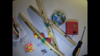 Зимняя поплавочная удочка своими руками