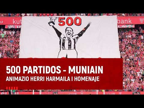 Imagen de portada del video Iker Muniain I Homenaje 500 partidos I Omenaldia San Mamesen