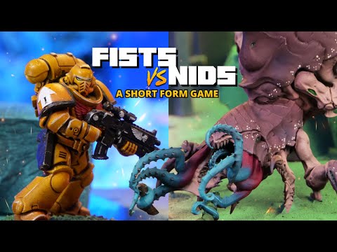 @Bricky Assimilates the Titans - Tyranids vs Imperial Fists - A Short Warhammer 40k  Battle Report