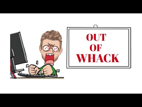 English Tutor Nick P Adjective Phrase (122) Out of Whack - Origin