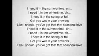 Sean Kingston - Seasonal Love Feat. Wale (Lyrics)