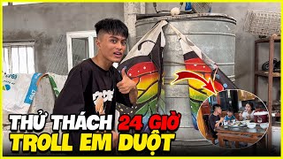 Hoàng MoBi | Thử Thách 24H Troll Thằng Em Ruột Và Cái Kết Đắng !!!