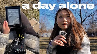 spending a day alone, decorating my kindle, new camera | self care vlog
