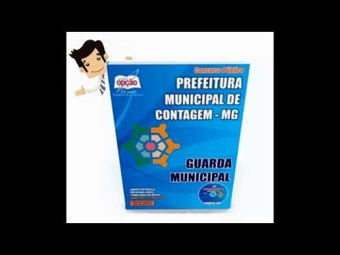 Apostila do Concurso Guarda Municipal de Contagem 2015