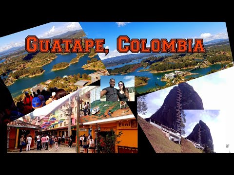 Um lugar que você deve visitar | Guatape, Antioquia Colômbia | Melhor visualização em 4K