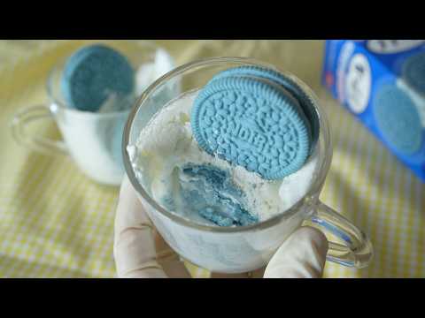 Not Oreo, but YBC Noir, but Blue cake 青いノアールのビスケットケーキ 黒柳徹子ケーキ