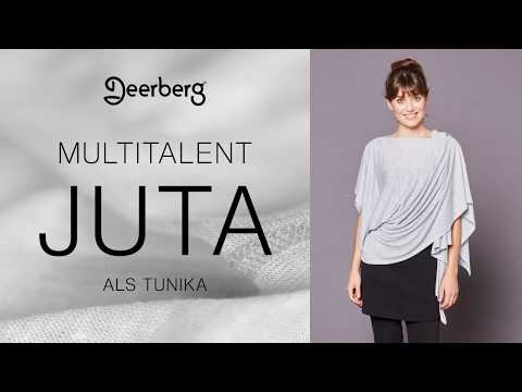 Schal binden als Tunika