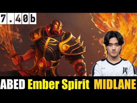 🤯 ABED [Ember Spirit] MID 7.40B - DOTA 2 PRO MATCH #dota2gameplay  #dota2  #abed