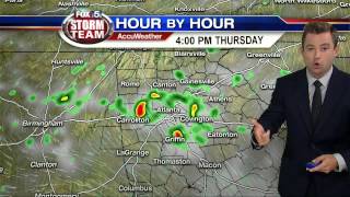 Behind the scenes at the FOX 5 Storm Center