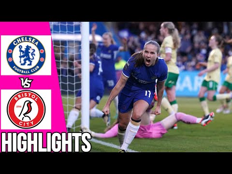Chelsea vs Bristol City | Highlights | Women’s Super League | 05/05/24