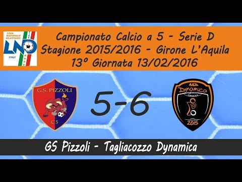 13/02/2016 - Pizzoli c5 vs Tagliacozzo Dynamica
