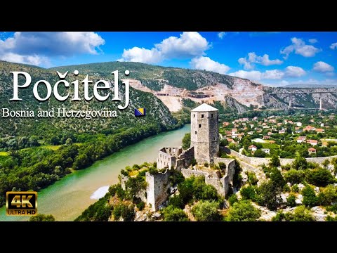City Made of Stone || Počitelj Bosnia and Herzegovina || Bosna i Hercegovina 4K