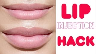 How To Fake Lip (Plumping) Injections Hack
