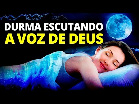 DURMA EM 5 MINUTOS AO OUVIR A VOZ DE DEUS - Versículos com Fundo Musical para Você Dormir Bem