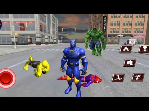 Panther Superhero Crime City Battle | Panther Survival Superhero & Monster City - Android GamePlay