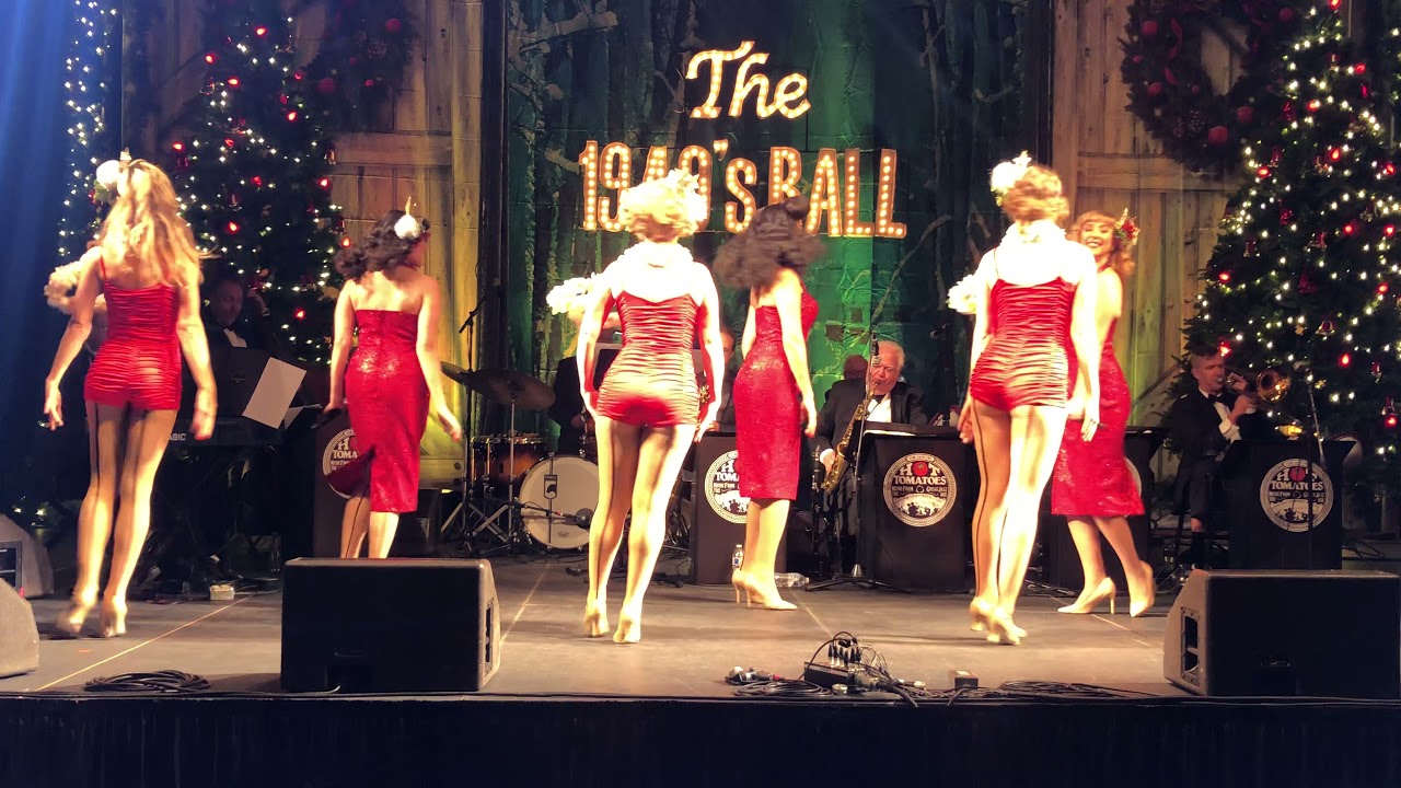 Promotional video thumbnail 5 for The Satin Dollz - 1940s Holiday Big Band Show