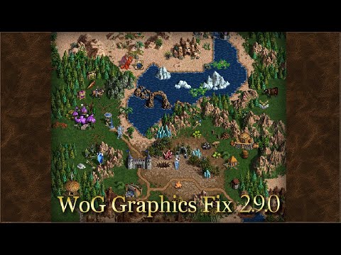 WoG Graphics fix update 2.9.0 with improved graphics of Air, Earth, Fire and Water Messenger