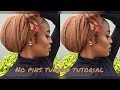 EASY TURBAN TUTORIAL NO PINS