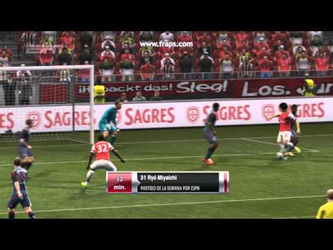 Gol Ryo Miyaichi / Arsenal 1-0 Bayern Münich / Copa E-FED PSD