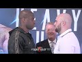 DANIEL DUBIOS & NATHAN GORMAN FACE TO FACE FOR THE FIRST TIME AT KICK OFF PRESS CONFERENCE