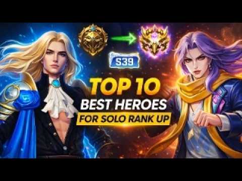 TOP 10 BEST HEROES TO SOLO RANK UP TO MYTHICAL IMMORTAL AFTER THE PATCH