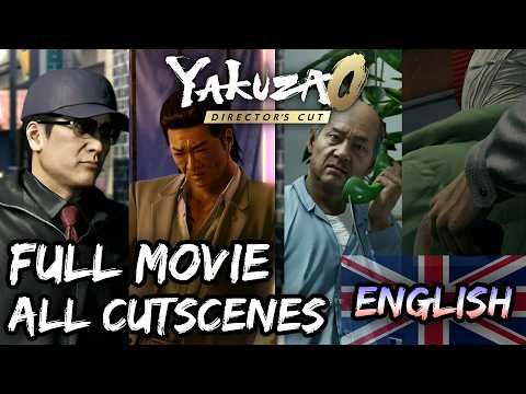 Yakuza 0 Director's Cut All Cutscenes (English Dub) 1440p 60fps