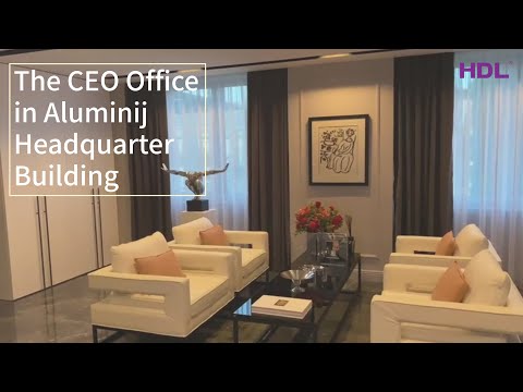 Case study — The CEO Office of Aluminij Headquarter Building
