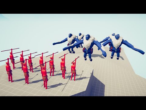 5x ICE GIANT vs 10x EVERY GOD - Totally Accurate Battle Simulator TABS